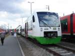 RegioShuttle der Erfurter Industriebahn (EIB) im DB Werk Erfurt.