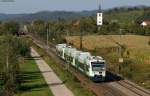 VT 009 und 2 weitere RS1 als BSB95055 (Waldkirch-Freiburg (Brsg) Hbf) bei Denzlingen 25.9.11