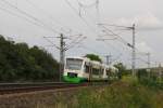 EB VT 012 als EB 37597 von Erfurt Hbf nach Saalfeld, am 31.08.2012 bei Ingersleben.