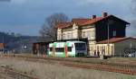 VT 107 als STB80531 (Eisfeld-Eisenach) in Immelborn 12.4.13