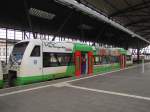 STB VT 120 als STB 80597 nach Ilmenau, am 11.12.2013 in Erfurt Hbf.