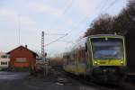 VT650.701 Agilis im Haltepunkt Michelau am 05.01.2014.