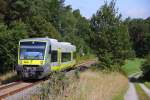 VT650.703 Agilis bei Seehof am 21.08.2014.