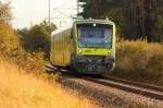 VT 650.713 Agilis bei Ebersdorf am 24.10.2011.