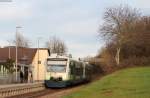 VT 008 und 0** als BSB 88432 (Elzach-Freiburg(Brsg)Hbf) in Niederwinden 22.12.15