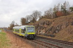 VT650.729 Agilis bei Burgkunstadt am 30.03.2016.