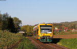 VT 650.80 als SWE74259 (Endingen-Gottenheim) bei Bötzingen 20.4.16