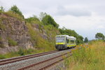 VT650.731 Agilis bei Burgkunstadt am 03.08.2016.