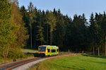 650 070 als WBA4 nach Viechtach am 14.09.2016 bei Gotteszell.