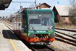 654 013-1 GW Train am 6.4.18 in Strakonice.