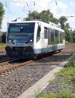 Die RB 38 ist hier bei der Einfahrt in Rheydt Hbf zu sehen, kurz vorm Bahnsteig an Gleis 4.