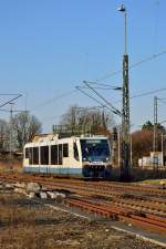 VT 6.009 der Rurtalbahn als RB39 nach Dalheim. Rheydt den 26.3.2013