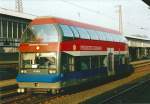 VT 670.3 der PEG in Oberhausen Hbf auf der NRW-RB 36 im Januar 2003 (gescanter 13x18-Print).