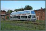 Zum letzten Mal in diesem Jahr hat der Ausflugszug der EGP am 27.09.2014 den Bahnhof Krakow am See erreicht.