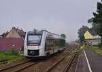 Nachschuss auf 1648 447 auf den Weg von Bernburg nach Aschersleben in Bernburg Waldau.