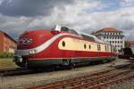 Der Trans Europ Express( TEE ) im DB Museum Nrnberg am 19,08,10 