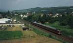 Hier passiert der VT 12 Goslar-Kreiensen Den Kurort Bad Gandersheim 1985 