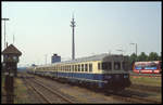 624678 am 8.6.1992 im Bahnhof Rahden.