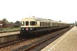 624 674-8, 924 505-1, 924 510-8, 624 512-6 mit Regionalzug 3763 Groningen-Leer auf Bahnhof Zuidbroek (Die Niederlande) am 2-9-1992.