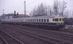 624646 rangiert im oberen Bahnhof des HBF Osnabrück am 6.4.1987 um 8.28 Uhr.