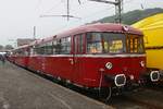 796 784-6 AKE Schienenbus VT98 in Altenbeken, am 02.07.2017.