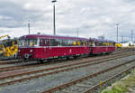 998 863-5 und 796 785-3 der VEB im Bf Euskirchen - 23.11.2017