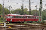 WEMEG 798 007-0,998 649-7 und 798 677-0 in Oberhausen-West 5.10.2019