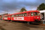 AKN Uerdinger Schienenbus bestehend aus VT3.09 und VT3.08 am PNV-Tag in Uetersen (Kreis Pinneberg) am 20.07.2008