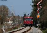 796 625-2 der Efz als ***** (Rottweil-Alpirsbach) am Esig Villingen 25.4.10