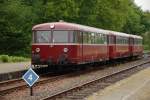 Railbus 789-51 - 789-04 der ZLSM, bahnhof Simpelveld 06/05/2010.