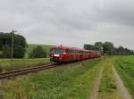 Der VT 98 der PEF als RB nach Passau am 06.10.2013 unterwegs bei Engertsham.