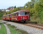 Schienenbus (Roter Flitzer) am 13.