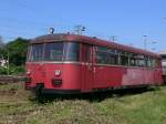 795 240-1 steht seit längeren im DB Museum Koblenz Lützel. Dieses Bild enstandt am 23.05.2009 dort.