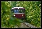 796 der Eisenbahnfreunde Hönnetal. 
Aufnahmestandpunkt : Bahnsteigende des ehemaligen Haltepunktes Klusenstein.
Aufnahmedatum: 01.06.2014