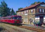 Pause in Hofheim mit 796 724 und 996 751 am 20.07.1995