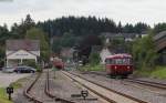 796 625-2 als DPE 68909 (Rottweil-Titisee) in Löffingen 20.8.14