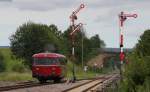 796 625-2 als DPE 68909 (Rottweil-Titisee) in Löffingen 20.8.14