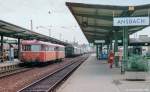 Von 1989 bis 1994 erlebte der Schienenbus in Mittelfranken eine überraschende Renaissance zwischen Pleinfeld und Gunzenhausen.