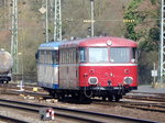 Nachschuss auf die beiden Schienenbusse der Kasbachtalbahn auf der Fahrt nach Kalenborn.