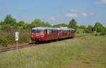 Am 18.05.19 führte Köstner Schienenbusreisen eine Sonderfahrt von Chemnitz über Dessau nach Wörlitz und Ferropolis durch.