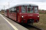 Ferienexpress  Glück auf  von Chemnitz nach Zinnowitz - hier am 11.04.2019 in Züssow.