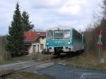 972 502-9 und 772 413-1 am 22.03.2008 in Ebersbach