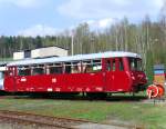 Steuerwagen VS 2.08.260 am Ostersonntag im ehem.