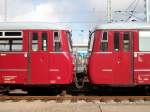 LVT 172 132 links und LVT 172 171 am 23.August 2010 in Bergen/Rgen.