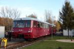 172 171+172 760 am 07.11.2009 in Espenhain anllich einer Sonderfahrt der Traditionsgemeinschaft Ferkeltaxi e.V.