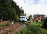 Am 21.09.13 fuhr wieder das Ferkel zwischen Adorf und Muldenberg.