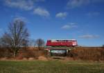 Am 30.12.13 gab es eine Abschlussfahrt mit 171 056 zwischen Schönberg/v.