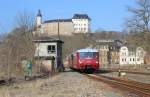 172 760-1, 172 132-3 und 172 171-1 zu sehen am 28.03.15 in Greiz.