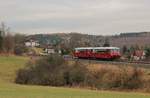 172 171-1 und 172 132-3 mit DLr 62157 am 09.12.16 in Jößnitz.