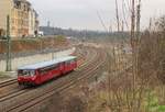 172 171-1 und 172 132-3 zu sehen am 09.12.16 in der Ausfahrt Plauen/V.